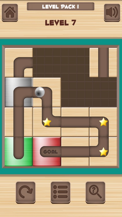 Ball Unblock - Slide the blocks and roll the ball screenshot-3