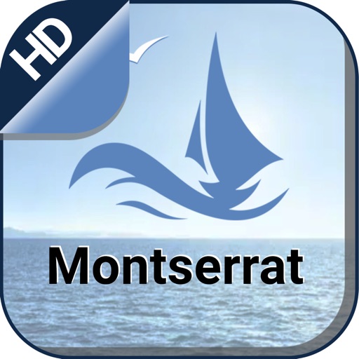 Montserrat nautical sailing gps charts for boating