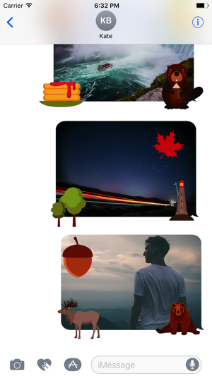 Animated I Love Canada Stickers(圖3)-速報App