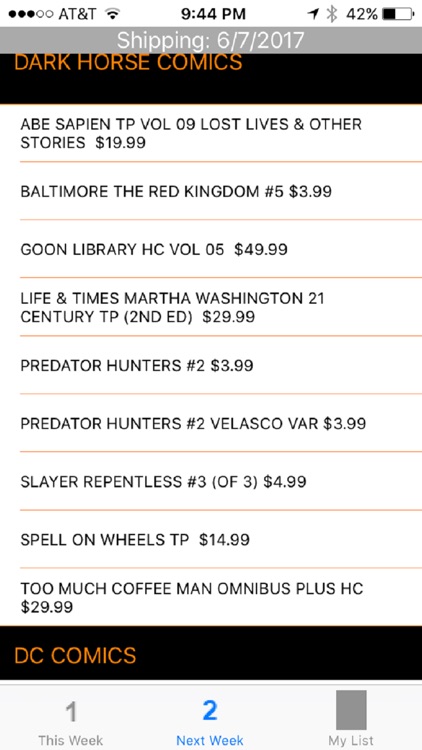 ComicList screenshot-4