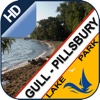 Gull Lake - Pilsbury offline chart for lake & park