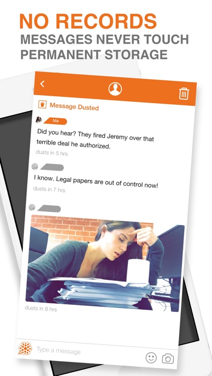 Dust - a safer place to text