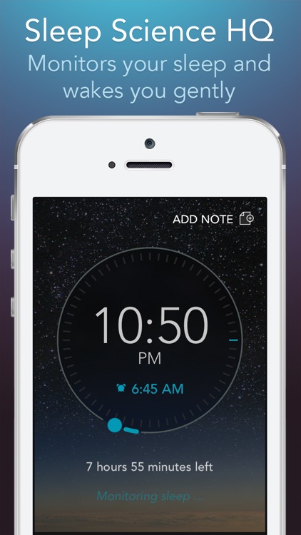 Sleep Science HQ: 750 sound alarm clock & tracker