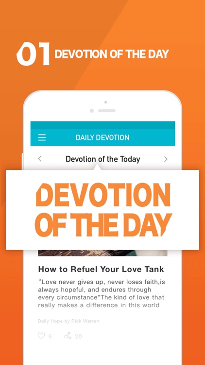 Daily Devotion - Share & Reminder