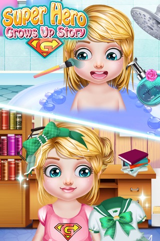 Superhero Grows Up Fun Games screenshot 2