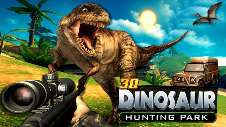 3D Dinosaur Hunting Park Animal Simulator Games screenshot-4