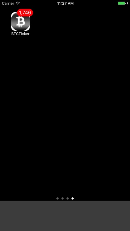 BTCTicker: A Homescreen Bitcoin Ticker for iOS