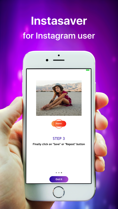 SaveInstant - Easy repost your Photos & Videos Screenshot 4