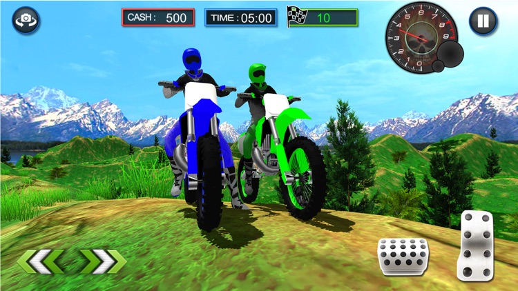 3D Motor Bike : Offroad Drag Racing