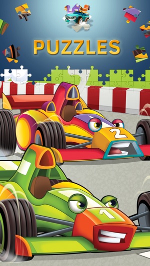 Cartoon Cars Puzzles for Kids(圖2)-速報App