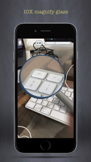 Magnifier - Zoom Magnifying Glass With F