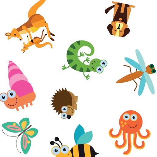 Cartoon Animals Stickers