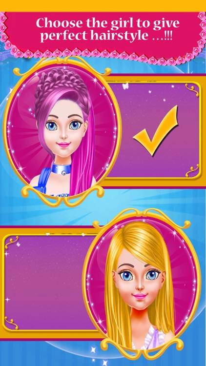 Fashion Hairstyles Salon Girls Games screenshot-3