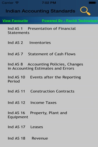 Indian Accounting Standards screenshot 2