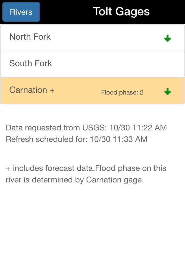 King County Flood Warning screenshot 3