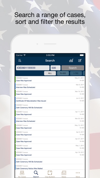 Case Tracker & Searcher - for USCIS Immigration