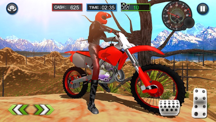 Fast Desert Bike Rivals : Crazy Uphill Driver screenshot-3