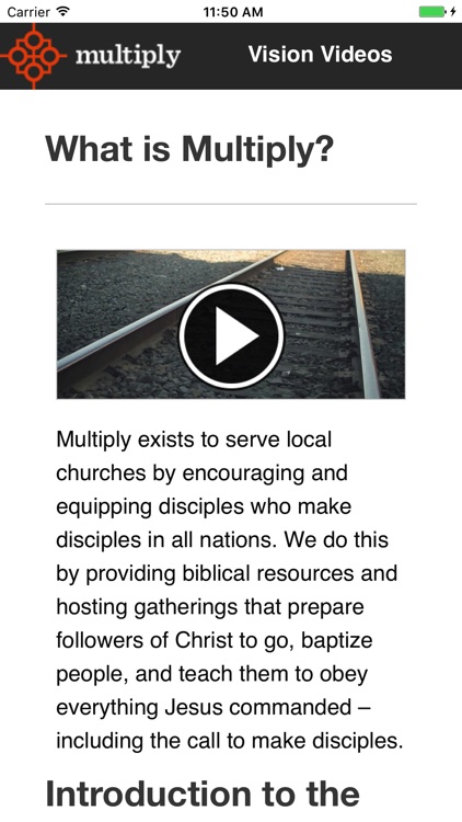 Multiply: Disciples Making Disciples