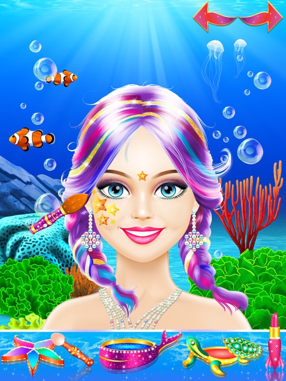 Скачать Magic Mermaid - Girls Makeup and Dress Up Game