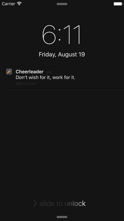 Cheerleader - Stay Productive