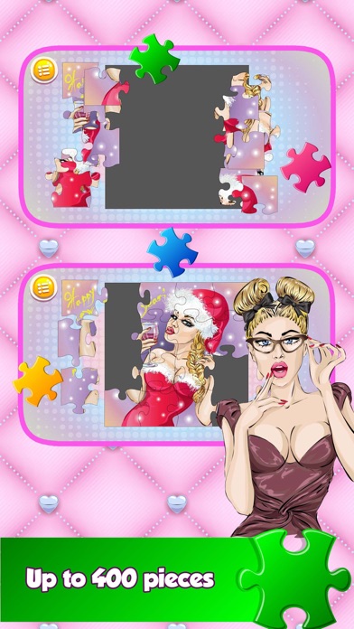 How to cancel & delete Women Retro Jigsaw Puzzles World Family Adult Game from iphone & ipad 2