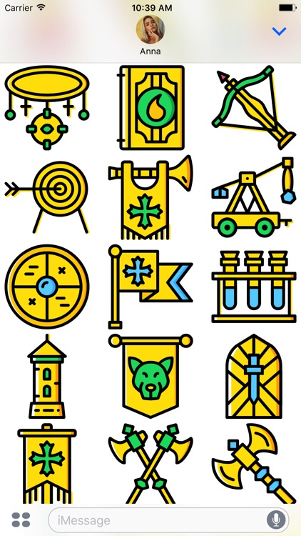 The Medieval: Golden Era Emoji Stickers Limited screenshot-4