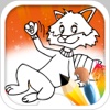 Fox Coloring Book For Kids