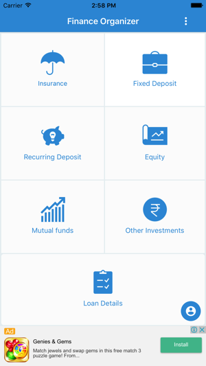 Finance Organizer