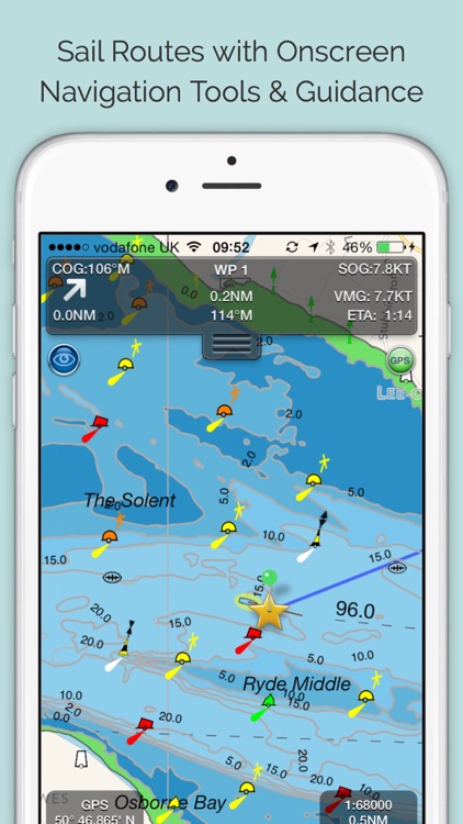 SeaNav - HD Nautical Charts and Marine Navigation screenshot-0