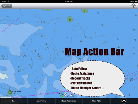 i-Boating : Brazil Marine Navigation Maps & Charts screenshot 4
