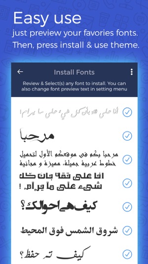 Arabic Font: fonts installer for writer & designer(圖3)-速報App