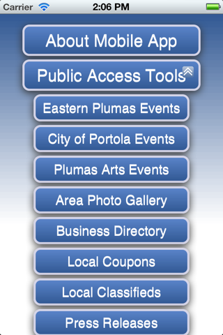 Eastern Plumas Chamber - Graeagle - Portola screenshot 3