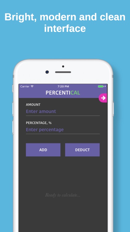 PercentiCal - Add & Deduct %