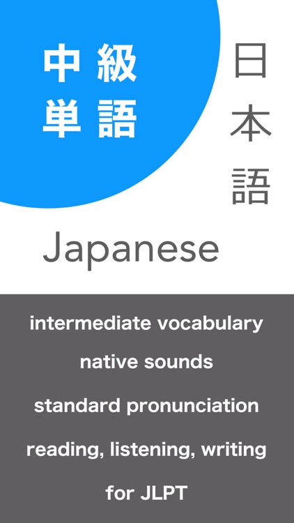 Japanese Vocabulary Training - Intermediate Level