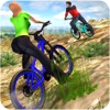 クレイジーUphill自転車 -  BMX Mountains Rider