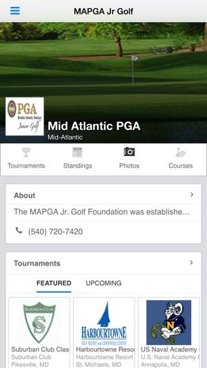 Middle Atlantic PGA Jr Tour(圖1)-速報App