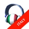 "Radio Italy HQ" is a sophisticated app that enables you to listen lots of internet radio stations from Italy