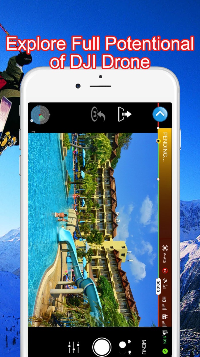 Controller for DJI Spark, Mavic, Phantom, Inspire