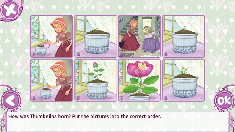 Thumbelina - Fairy tale with games for girls screenshot-4