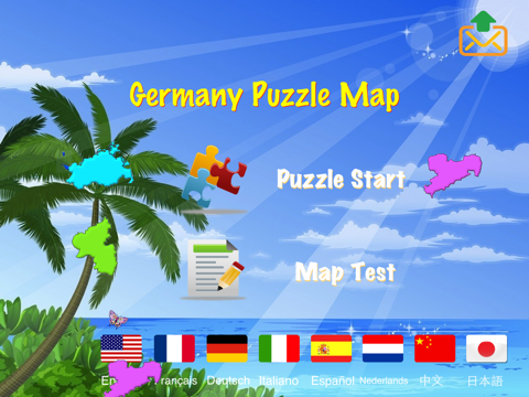 Germany Puzzle Map screenshot 3