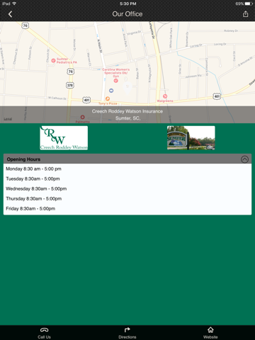 Creech Roddey Watson Insurance screenshot 2