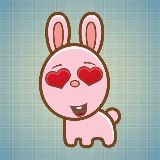 Sticker Me Lovely Bunny Icon