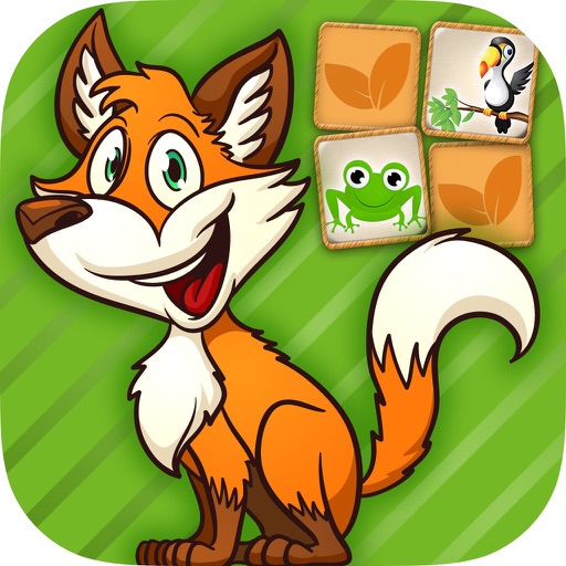 Animal pairs games - brain training