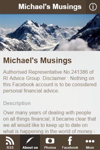 Michael's Musings screenshot 2