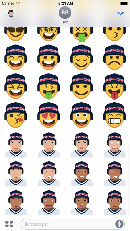 Cleveland Baseball Stickers & Emojis screenshot-4
