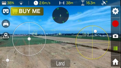 Drones Controller (DrnC) lite Screenshot on iOS