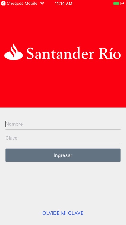 Cheques Mobile Santander Río