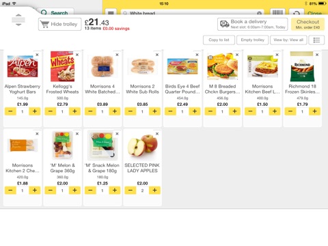 Morrisons Groceries screenshot 2