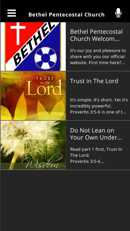 Bethel Pentecostal Church BI screenshot-3