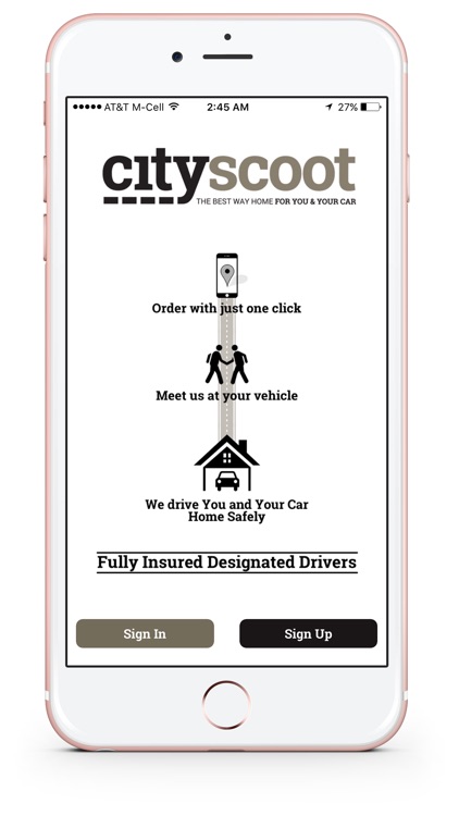 CityScoot Designated Drivers